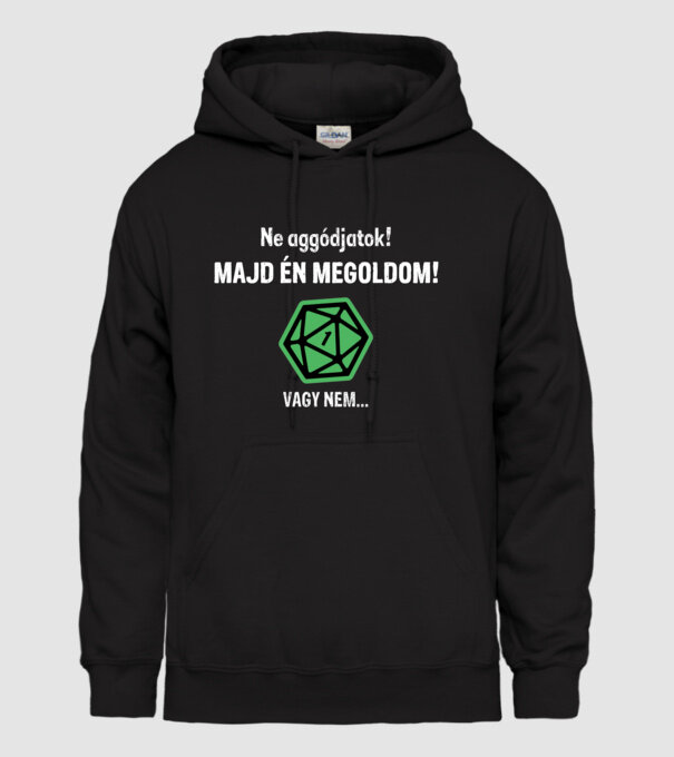  minta fekete pólón
