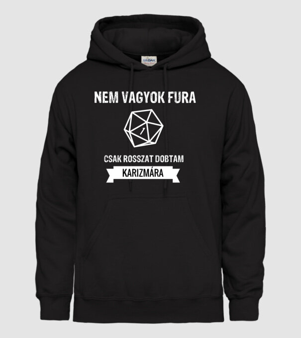 minta fekete pólón