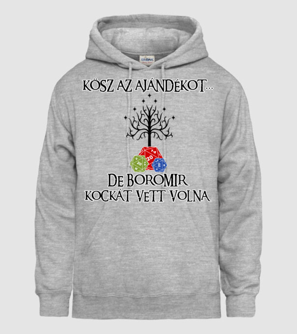  minta szürke pólón