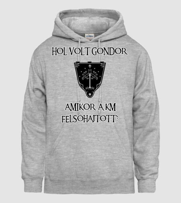  minta szürke pólón