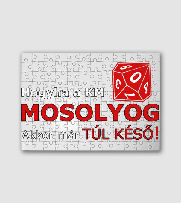  minta fehér pólón