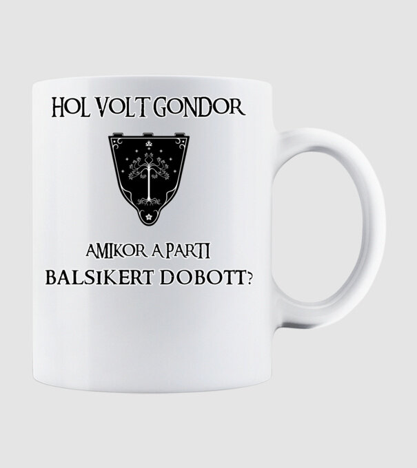  minta fehér pólón