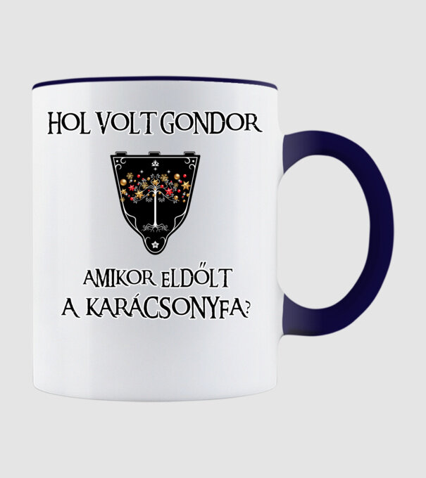  minta sötétkék pólón