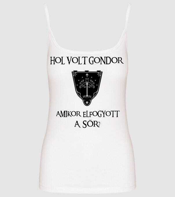  minta fehér pólón