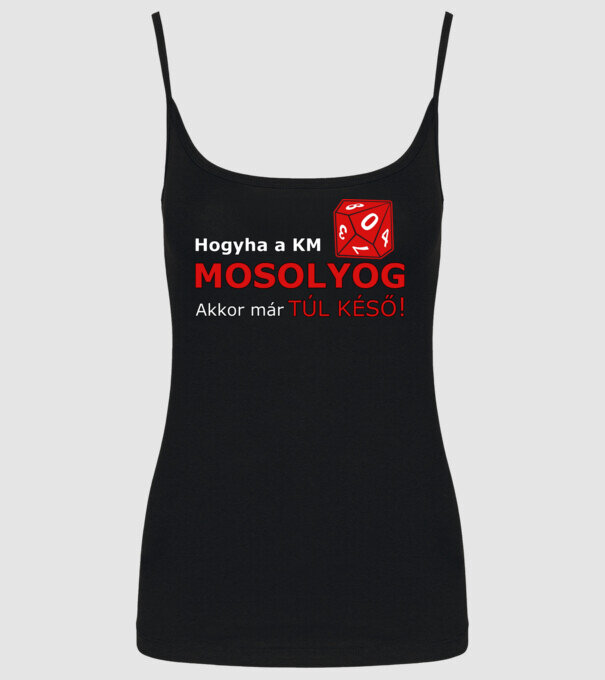 minta fekete pólón